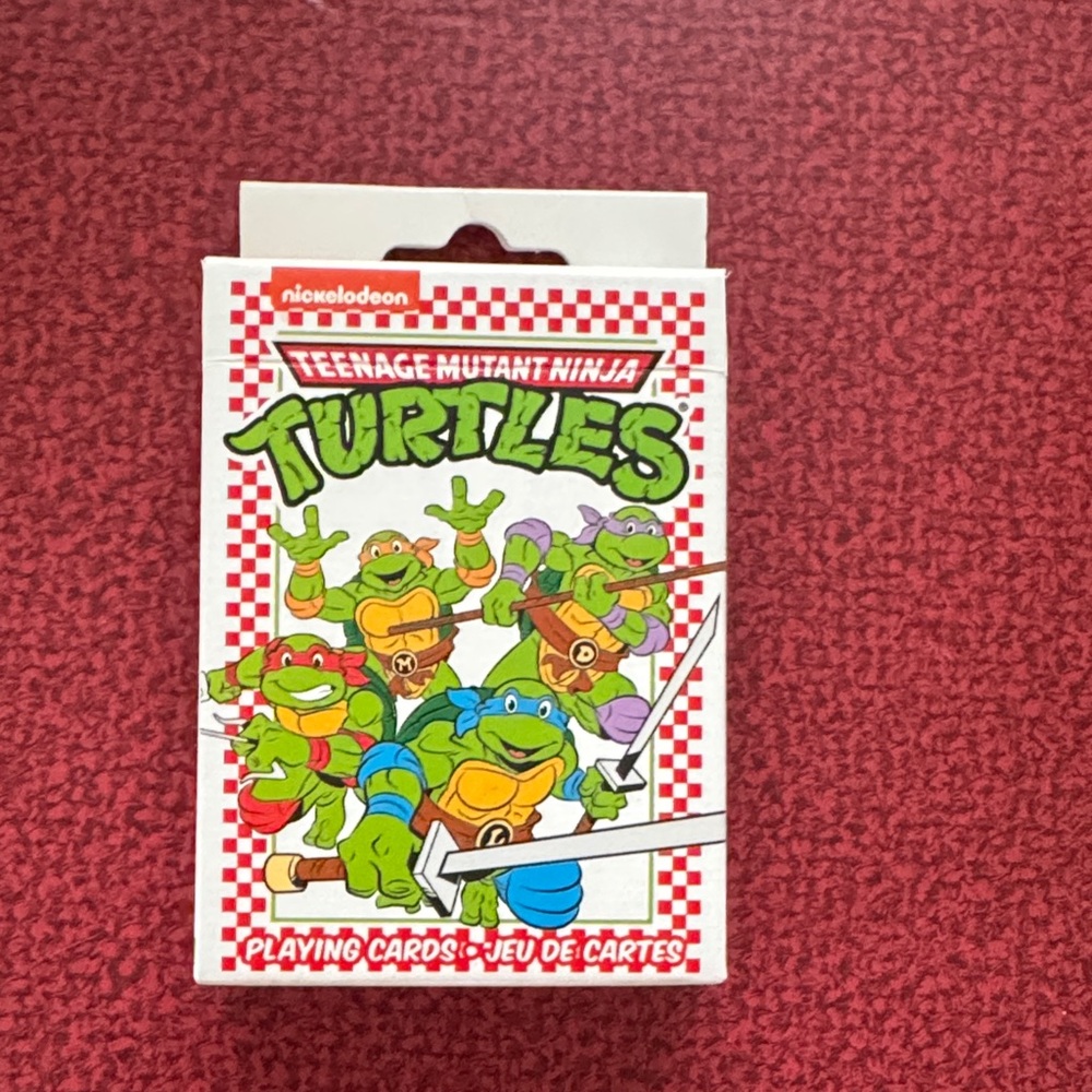 Nickelodeon Teenage Mutant Ninja Turtles Card Deck - Red and Green